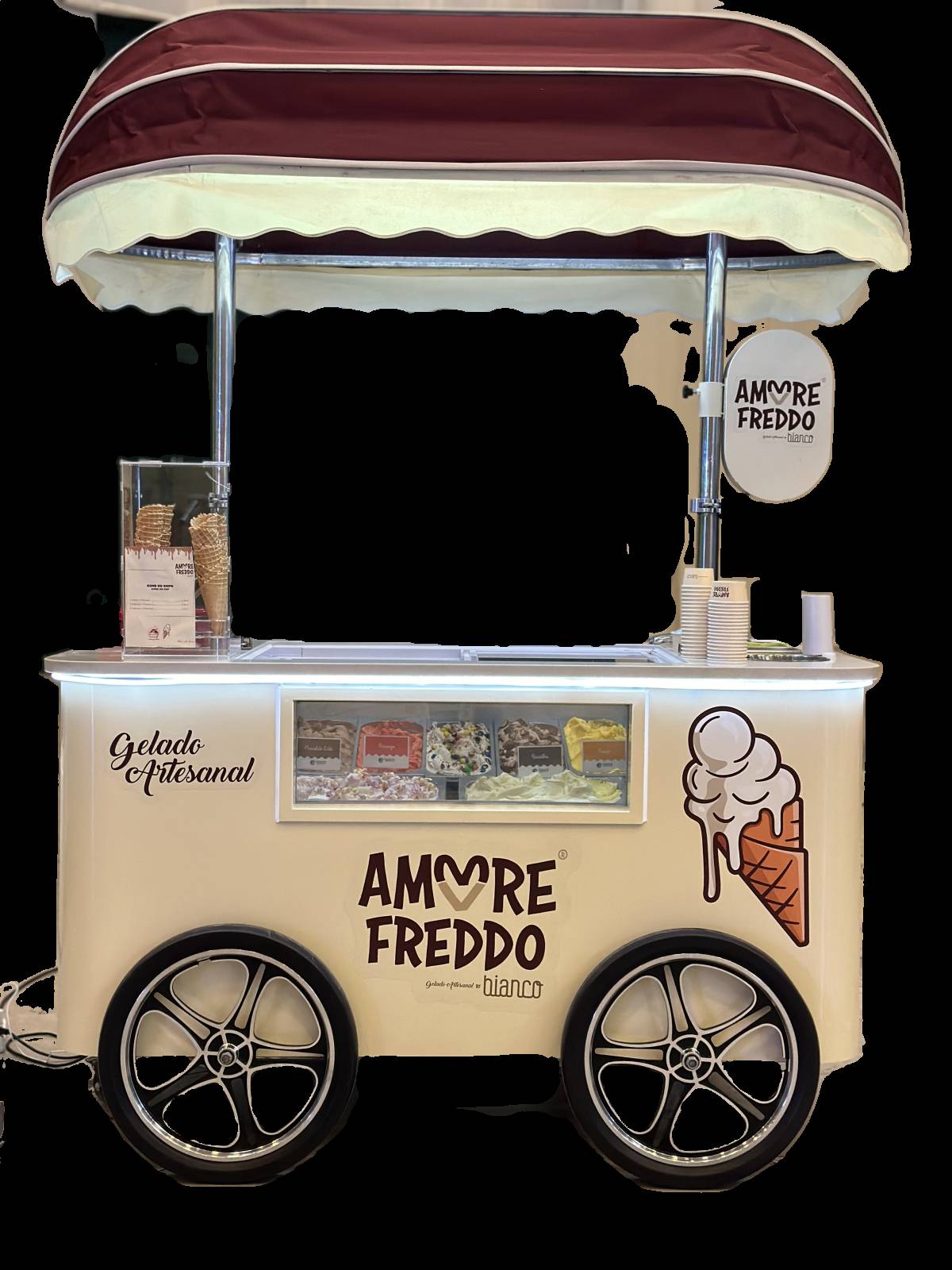 Amore Freddo - Gelados Artesanais - Pombal - Gastronomy and Service Rentals