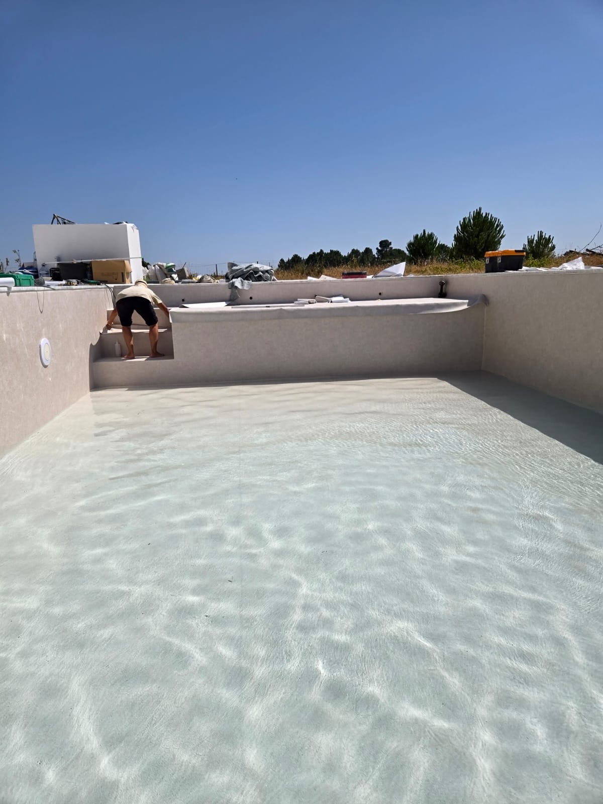 CristalPool - Seixal - Installation de canalisations