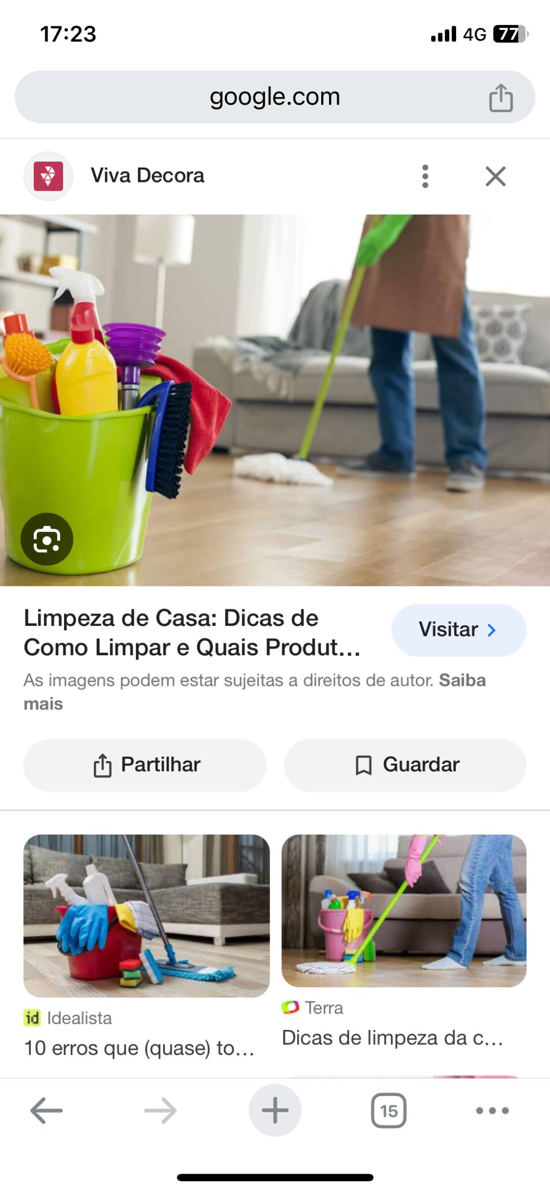 Limpeza diaria - Lisboa - Organização da Casa