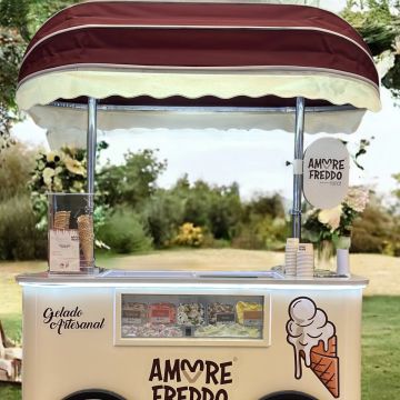 Amore Freddo - Gelados Artesanais - Pombal - Ice Cream Cart Rental