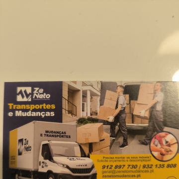 Zé Neto transporte e mudanças - Cascais - Aluguer de Carro Citadino