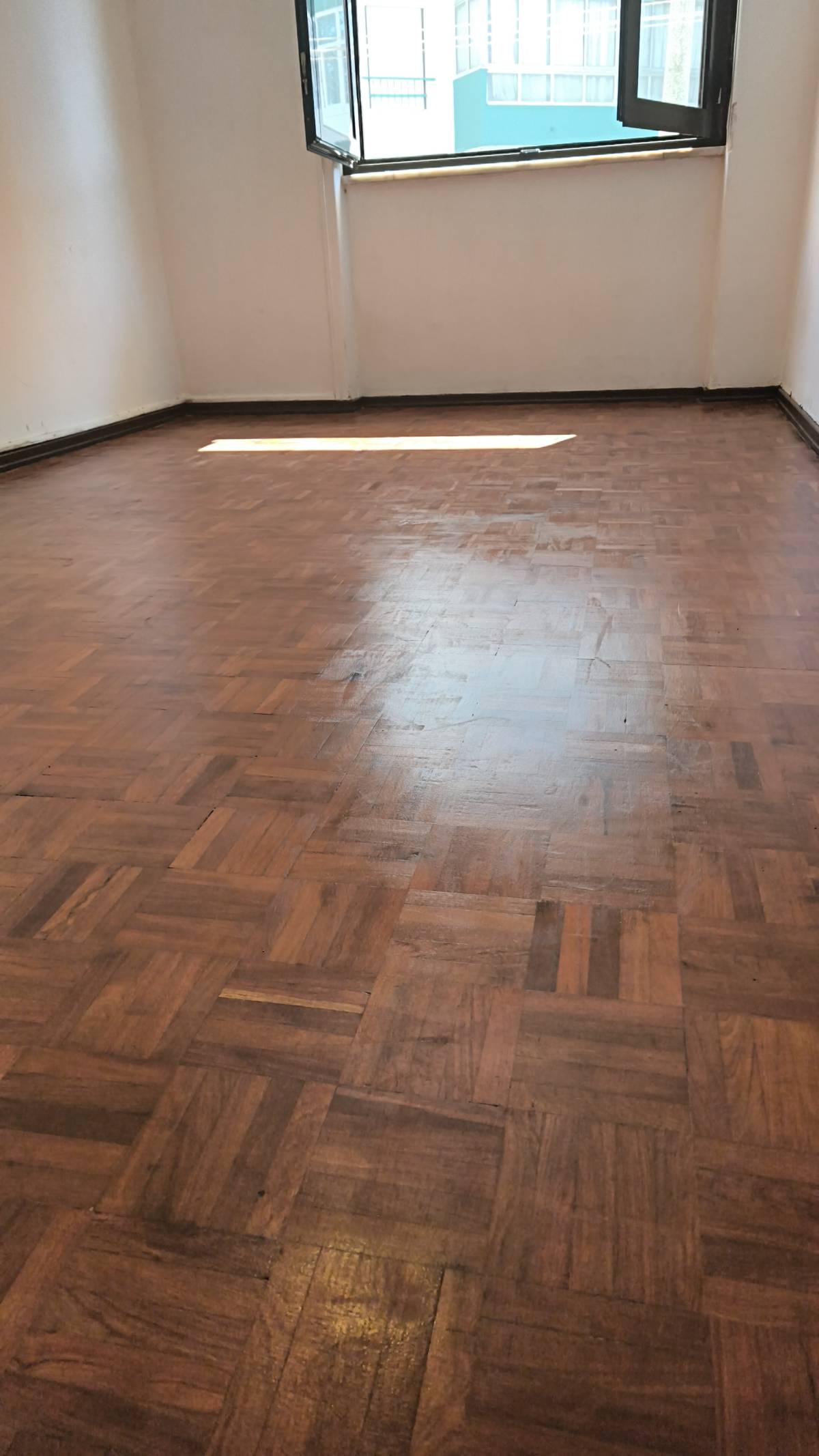 Carpintero para la reparación de suelos de madera o reemplazo parcial