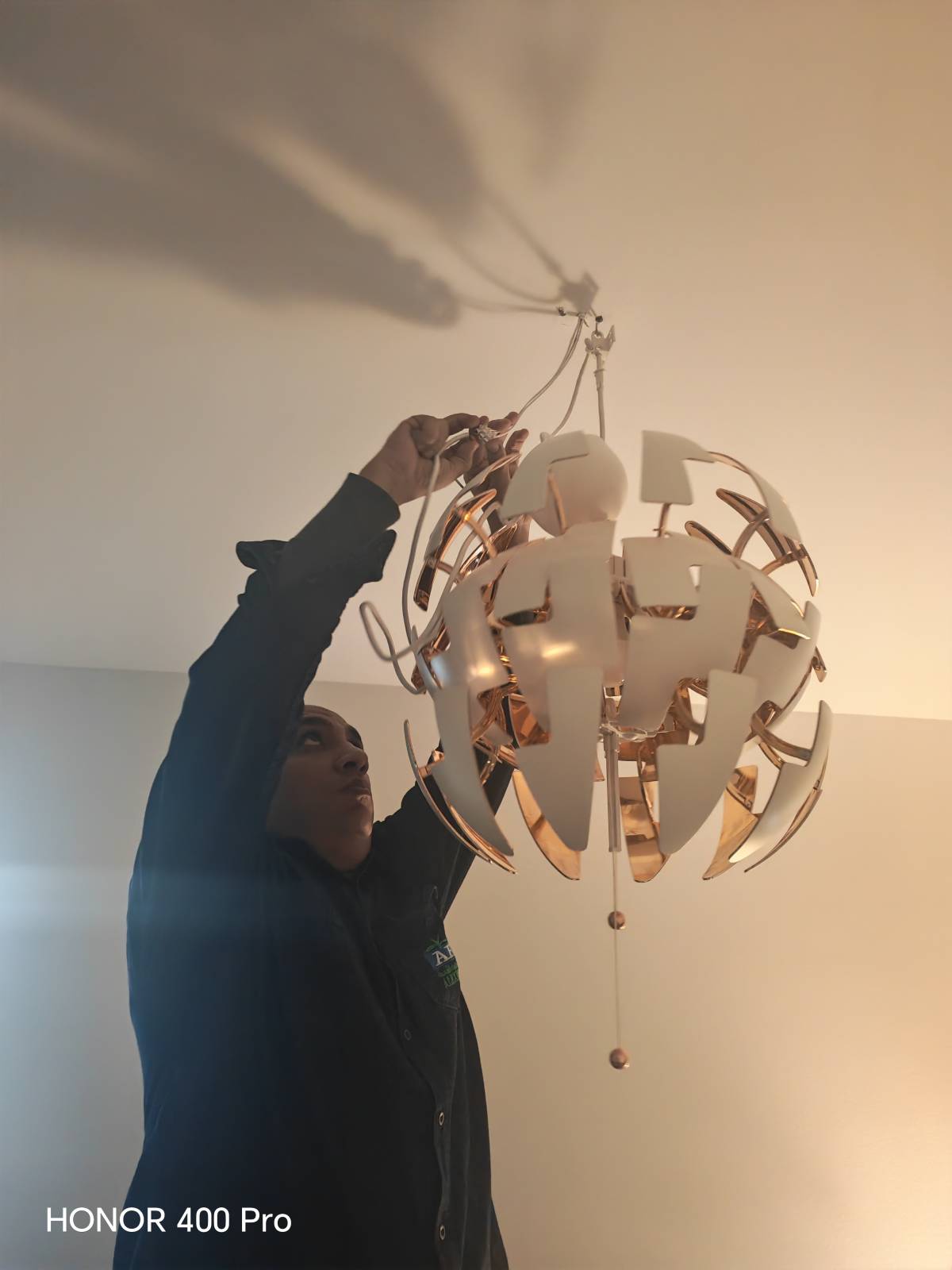 Ahmed - Lisboa - Ventilator montieren