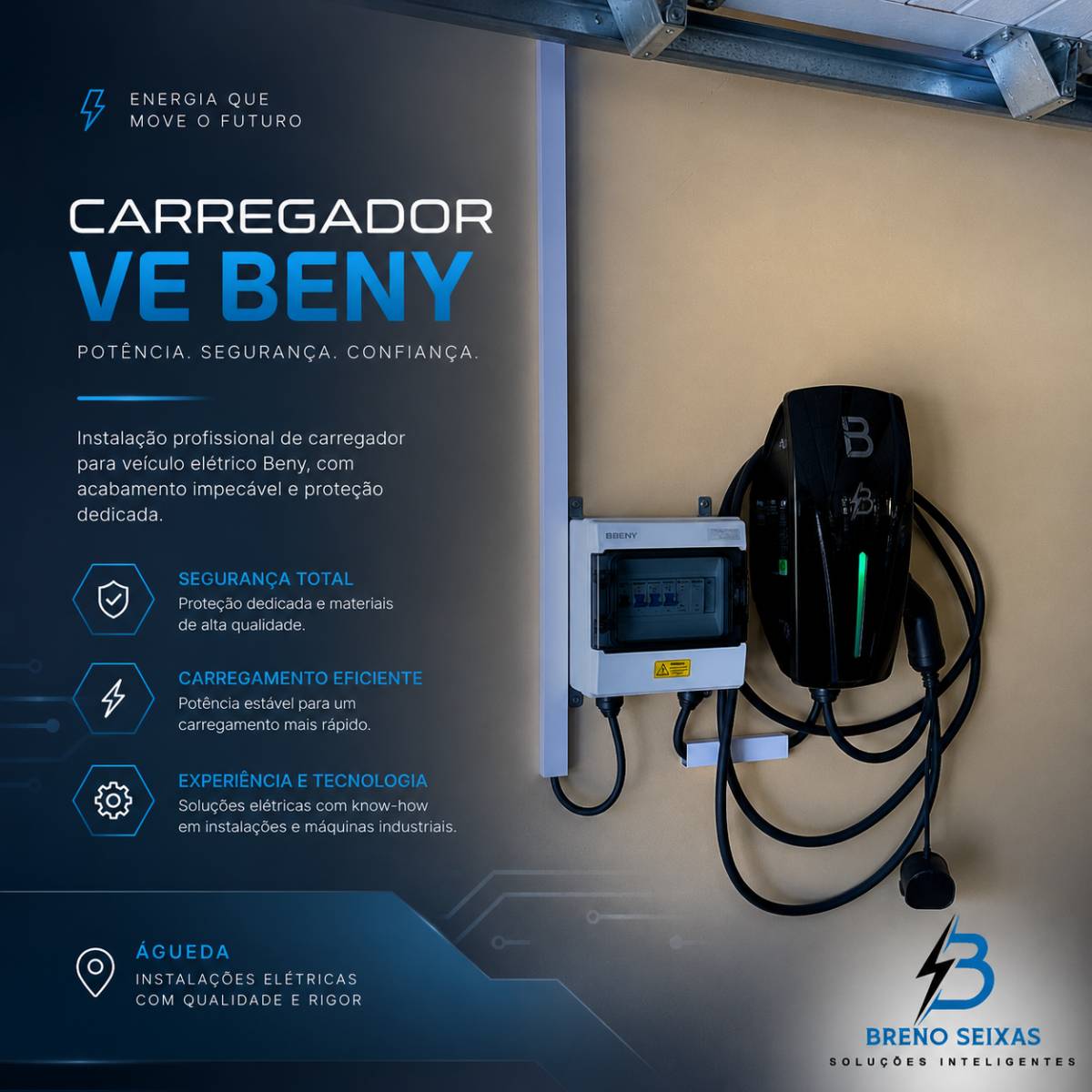 Breno Seixas - Soluções Inteligentes - Águeda - Instalación de lámparas