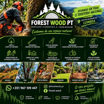 Forestwood - Montemor-o-Velho - Multiservicios de cuidados del césped