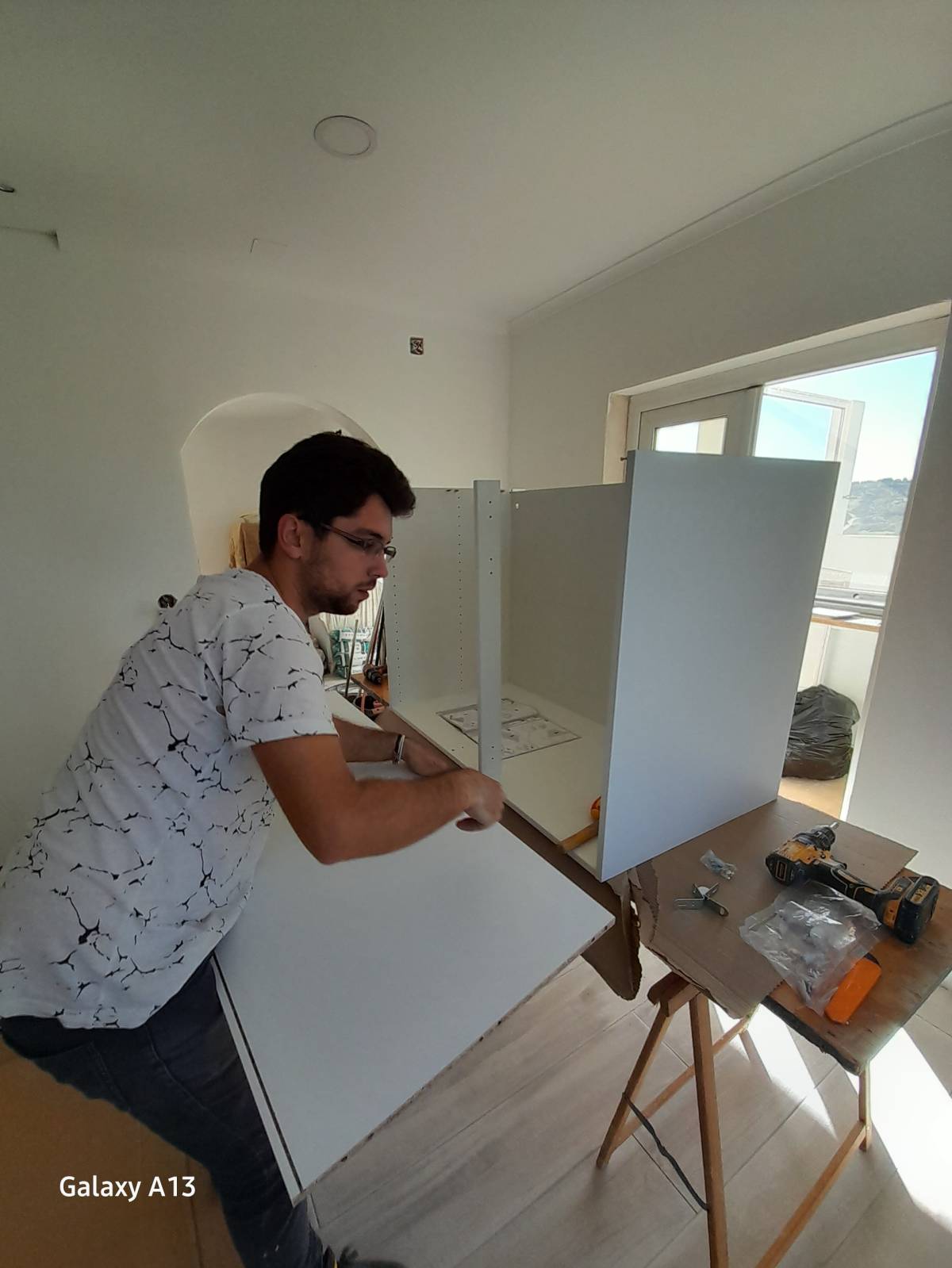 A.Dias - Lagos - Construção de Parede Interior
