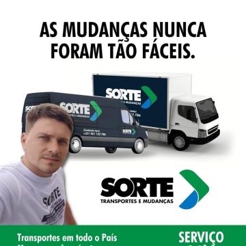Transporte e Mudanças -=Sorte=- - Lisboa - Mudança de Móveis e de Estruturas Pesadas