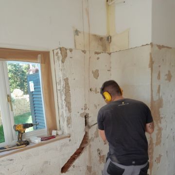 A.Dias - Lagos - Construção de Muro