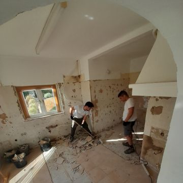 A.Dias - Lagos - Construção de Muro