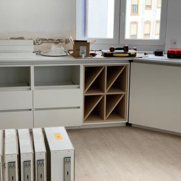 BE CONSTRUCT - Portimão - Construction de mur intérieur
