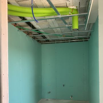 AR remodelações - Braga - Adición de pared interior