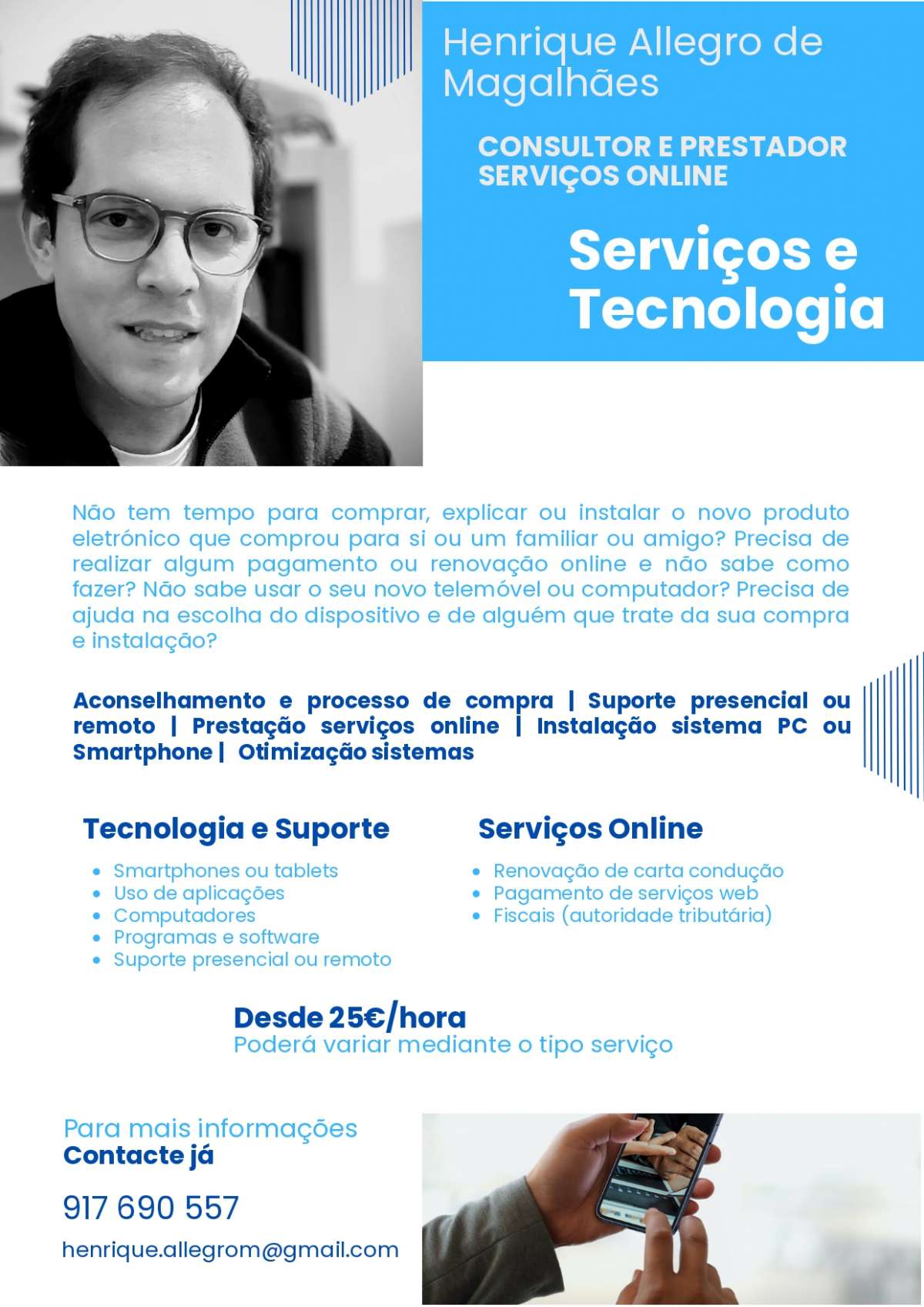 Henrique Magalhães - Oeiras - Telefon oder Tablet-Reparatur