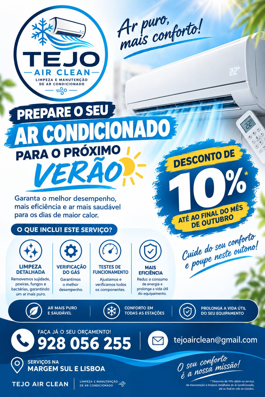 TejoAirClean - Almada - Réparation de chaudières