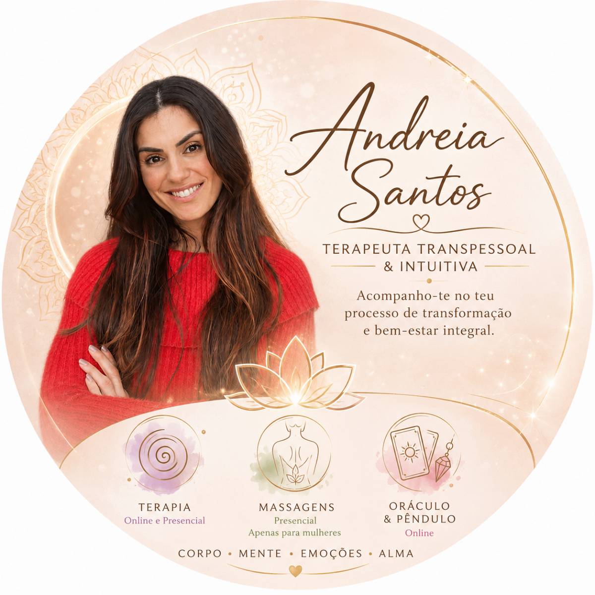 Andreia Santos | Terapeuta Transpessoal & Intuitiva - Vila Nova de Gaia - Massagens