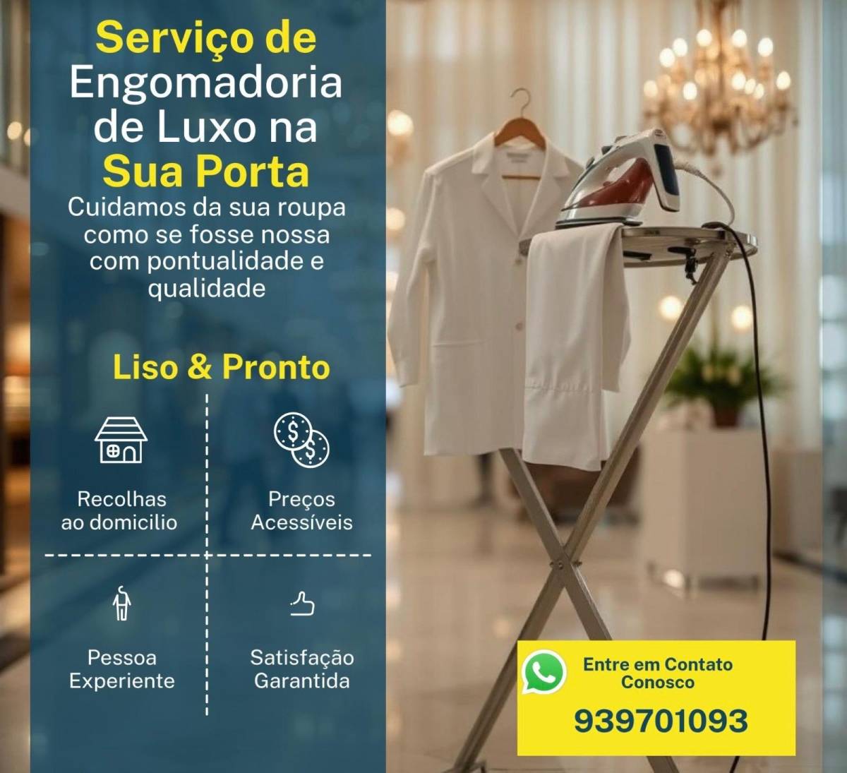Liso & Protno - Porto - Washing and Ironing