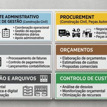 Apoio Administrativo, Gestão Operacional e Faturação - Sintra - Suporte Administrativo