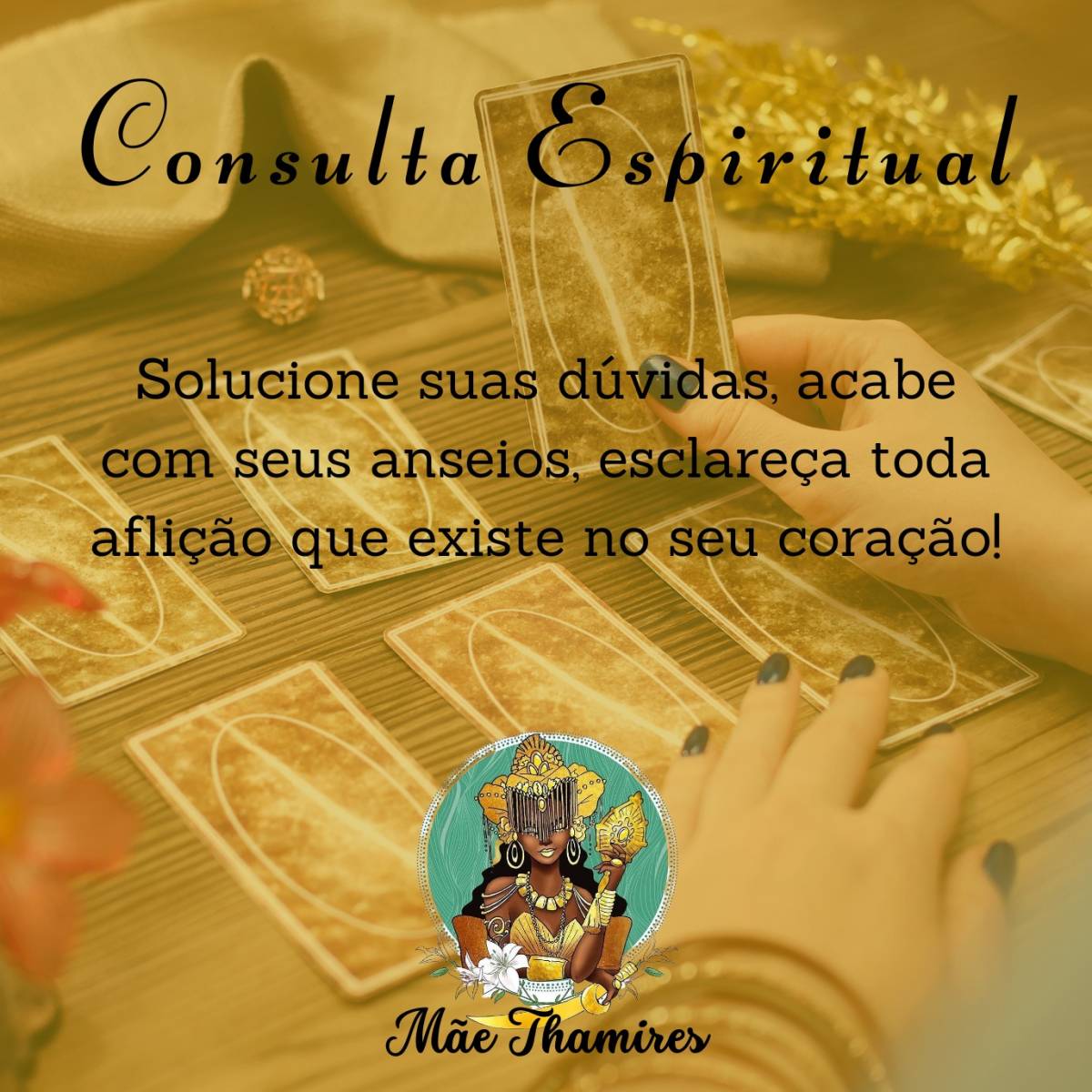 Mãe Tamires Astróloga vidente - Coimbra - Leitura de Cartas de Tarot