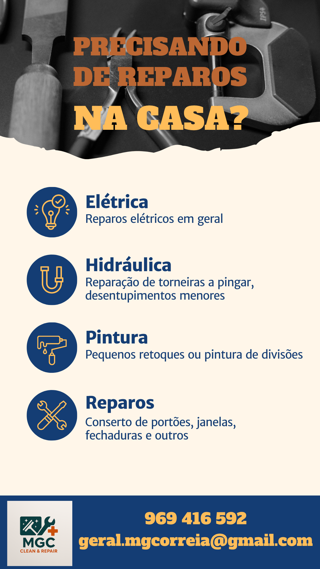 MGC Remodelações e Limpeza - Barreiro - Limpeza da Casa (Recorrente)