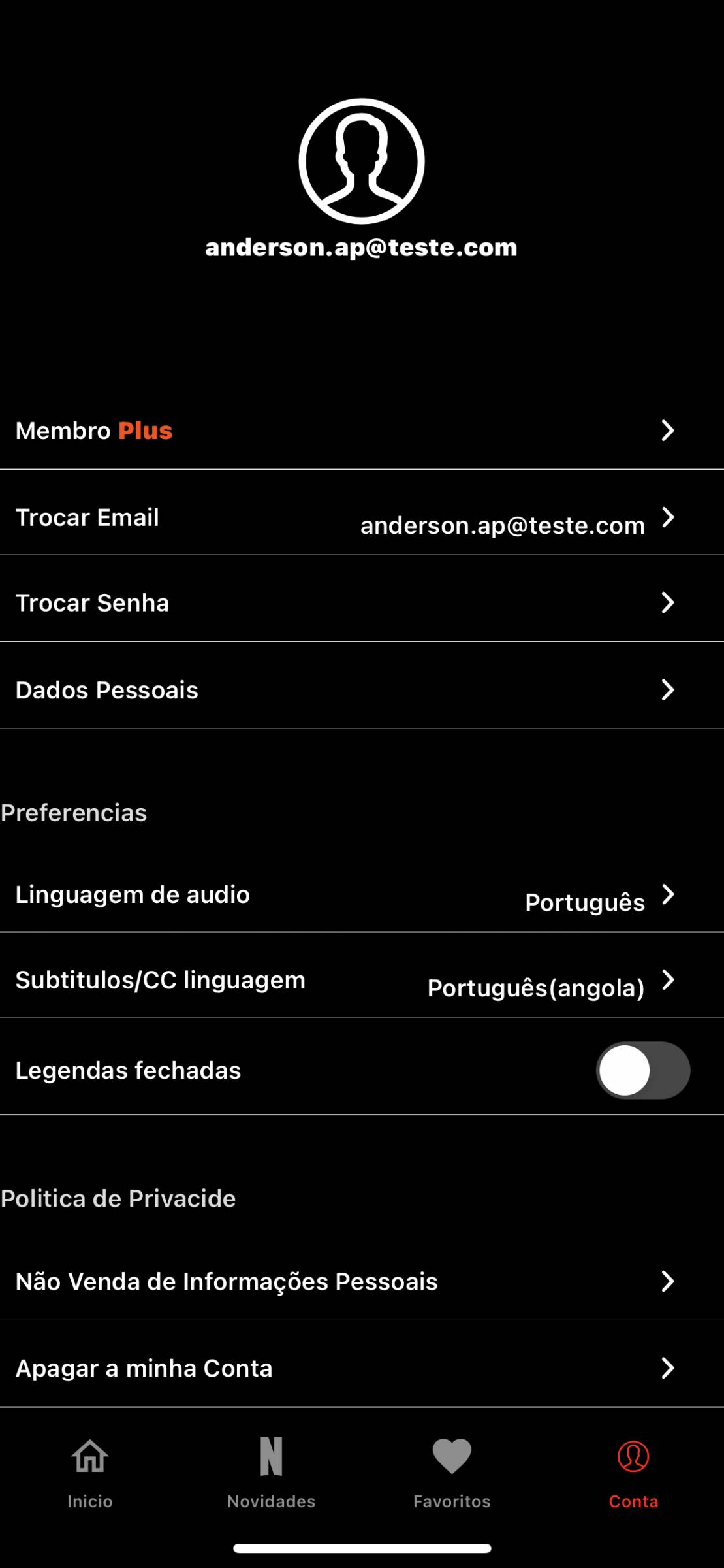Dev Anderson - Porto - UI Design