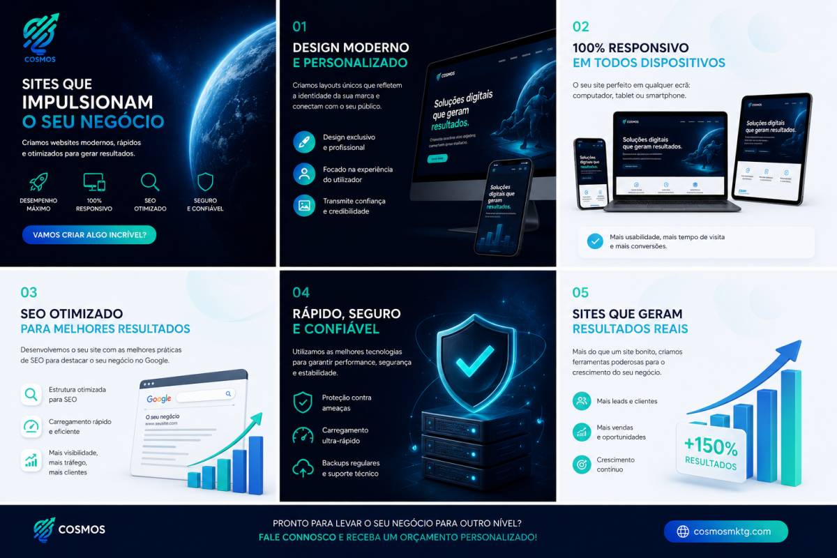 COSMOS - Marketing Digital - Esposende - Limpeza a Fundo