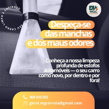 MGC Remodelações e Limpeza - Barreiro - Limpeza de Estofos e Mobília