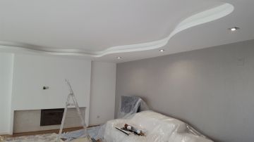 W.E.tetos falsos e divisórias - Almada - Additions and Remodels
