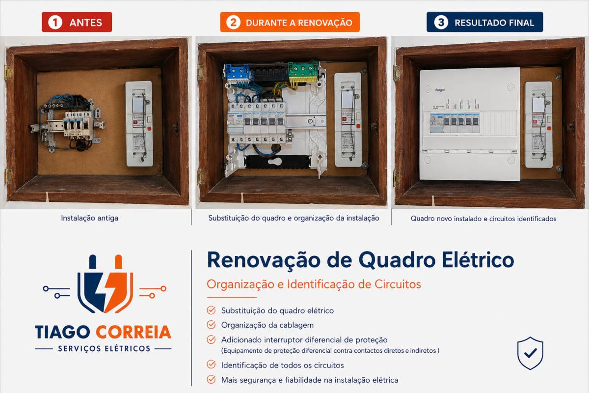 Tiago Correia - Seviços Eletricos - Portimão - Assistência Técnica