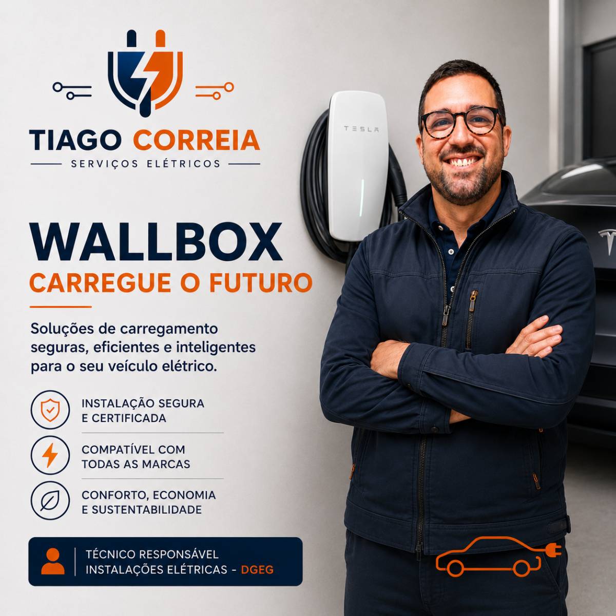 Tiago Correia - Seviços Eletricos - Portimão - Problemas Elétricos e de Cabos