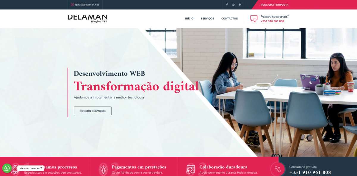 Delaman Silva - Sintra - Web Development