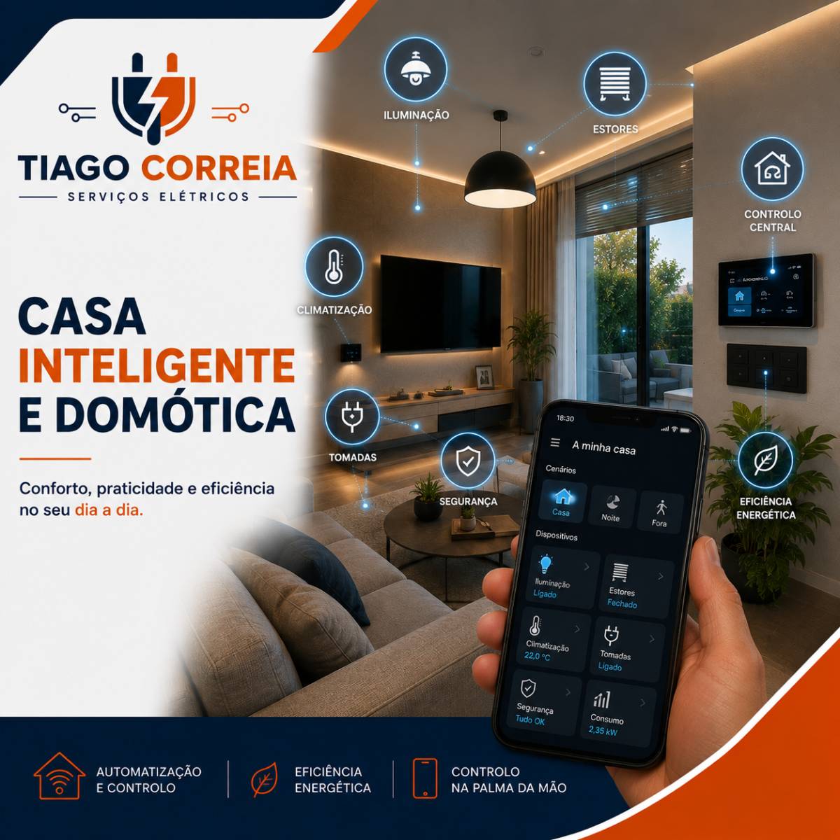 Tiago Correia - Seviços Eletricos - Portimão - Instalação de Bancada de Cozinha