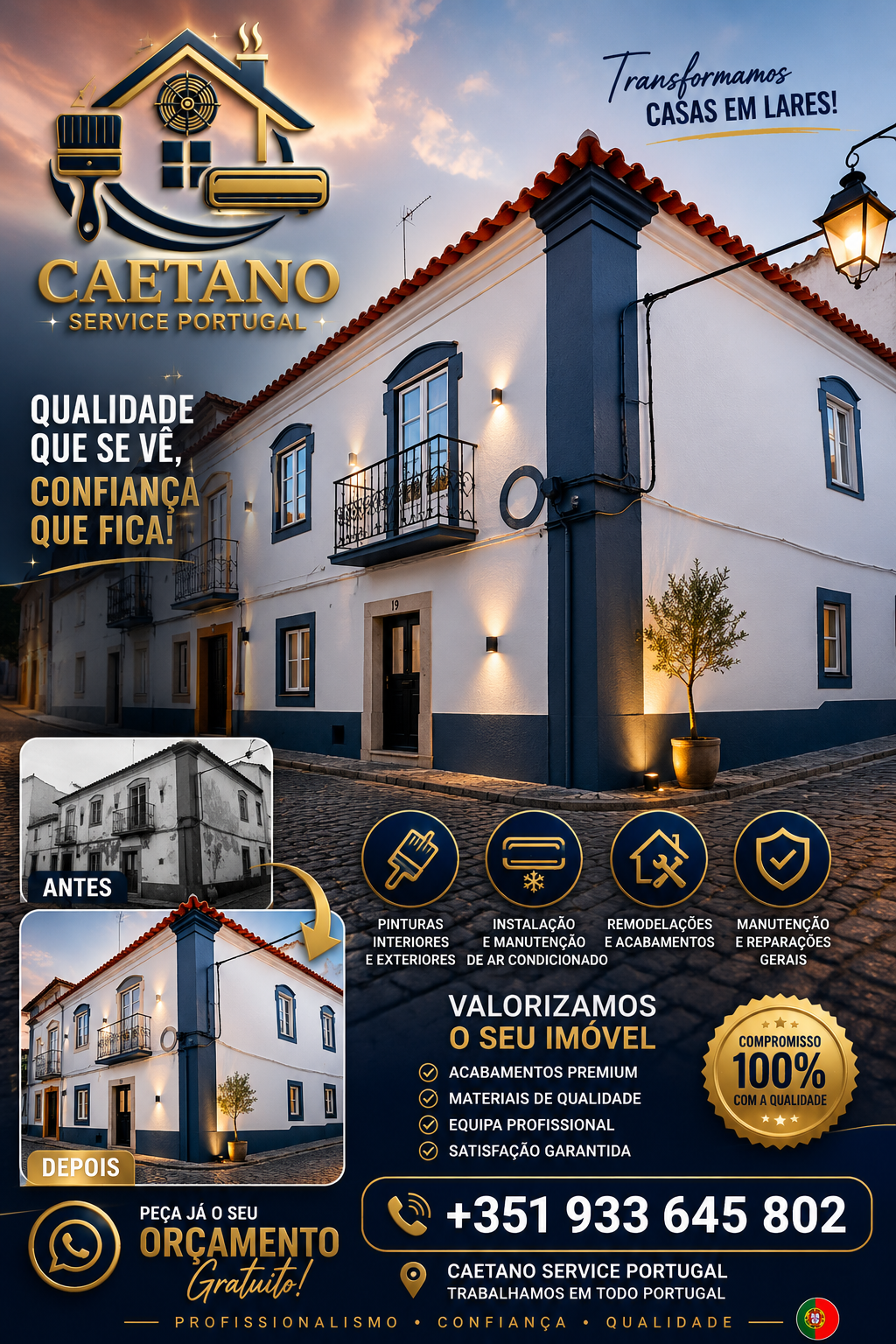 CAETANO-SERVICE - Évora - Dachdecken