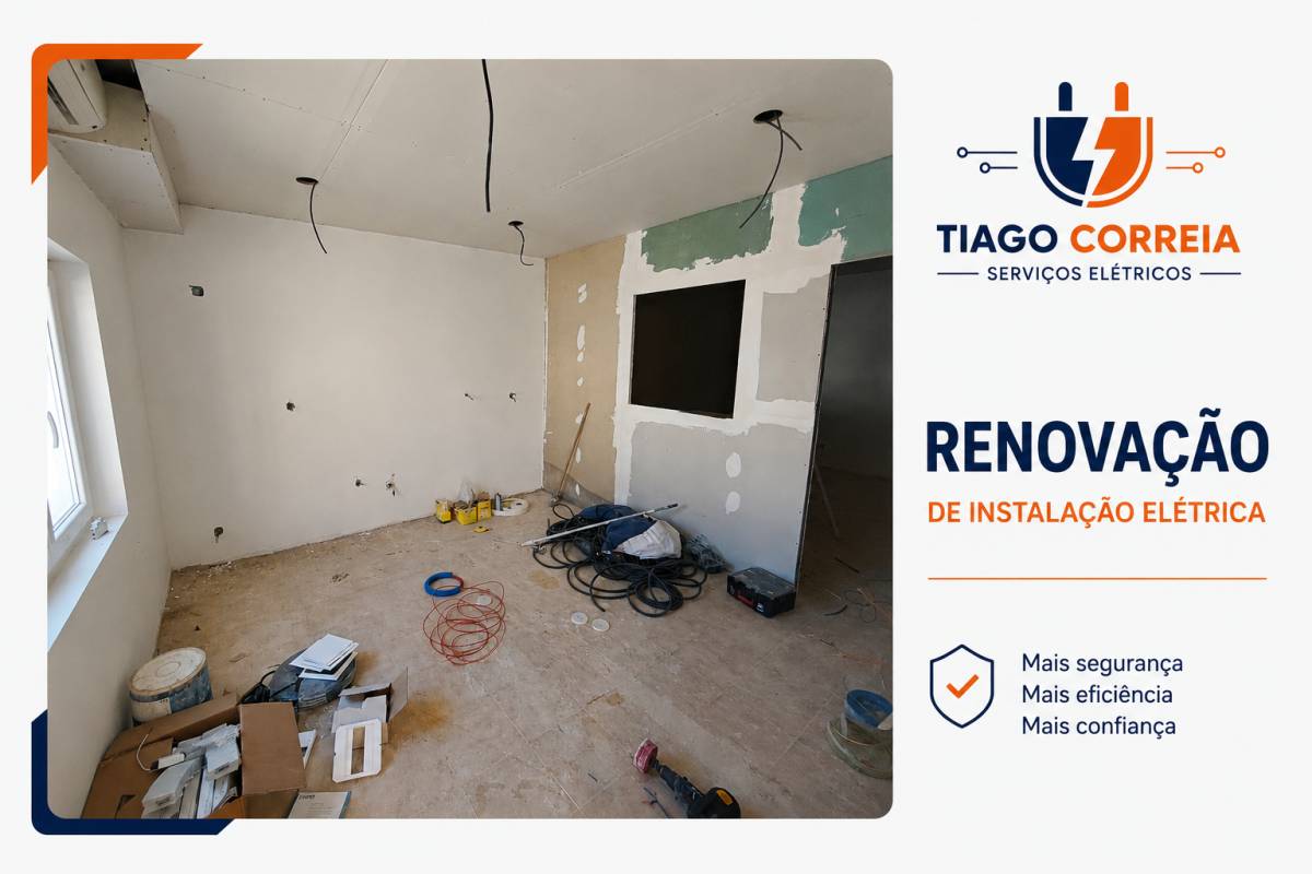 Tiago Correia - Seviços Eletricos - Portimão - Instalação de Lâmpada