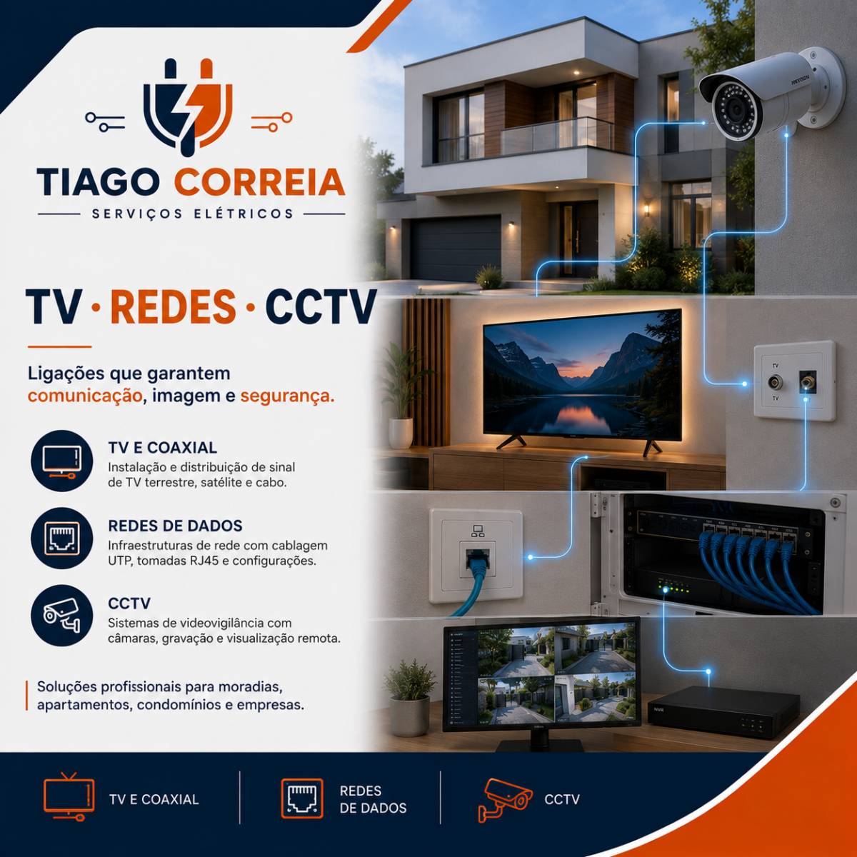 Tiago Correia - Seviços Eletricos - Portimão - Reparação de Móveis