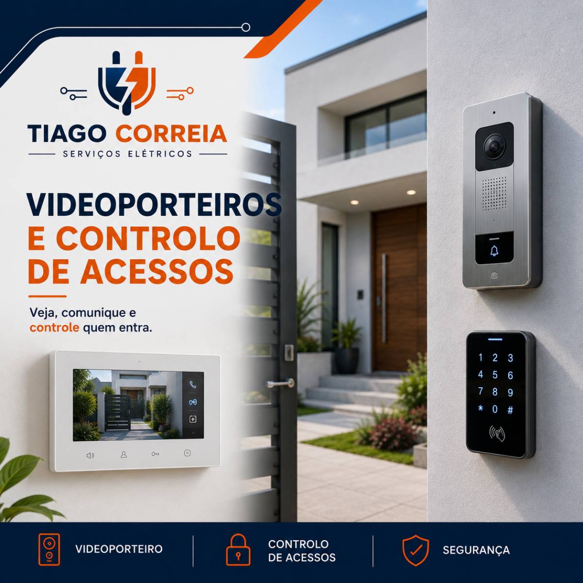 Tiago Correia - Seviços Eletricos - Portimão - Automação Residencial e Domótica
