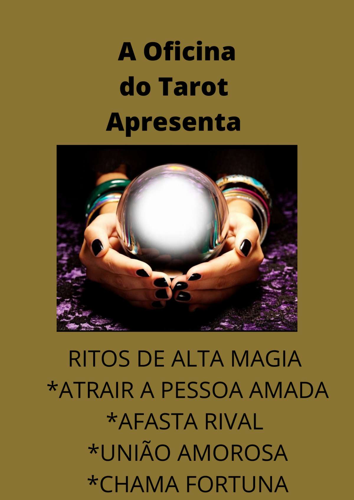 Luiza D'Harun Oficina do Tarot - Faro - Tarólogo