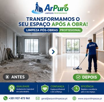 Ar Puro - Santa Maria da Feira - Limpeza de Sofá