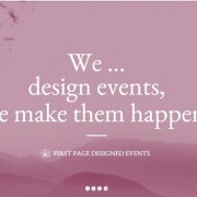 FirstPage - Designed Events - Aveiro - Coordenador de Casamentos