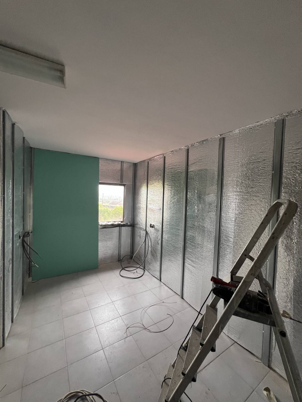 MS remodelação - Leiria - Instalación de ventiladores