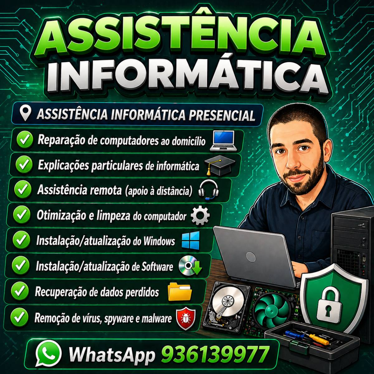 Gonçalo Borba Informática - Oeiras - Réparation de téléphone portable ou tablette