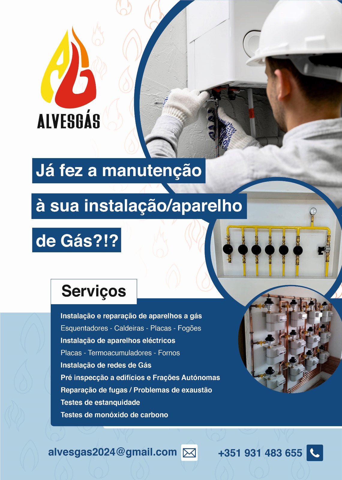 AlvesGás - Sesimbra - Instalação de Caldeira