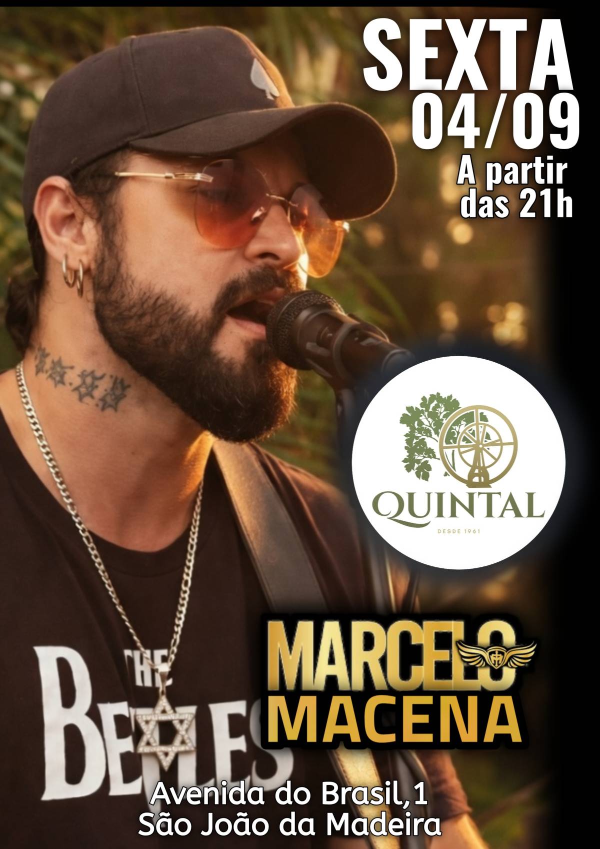 Cantor Marcelo Macena - Ovar - Wedding Ceremony Music