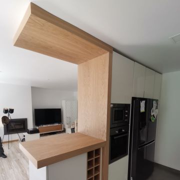 Santos & Scheffer | Design e Remodelação de Interiores - Sintra - Construção de Parede Interior