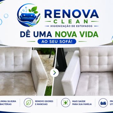 RENOVA CLEAN | Higienização de Estofados - Caldas da Rainha - Limpeza de Sofá