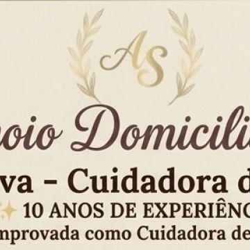 Cuidador de Idosos - Regime Part-time - Almada - Apoio Domiciliário