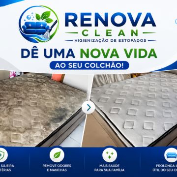 RENOVA CLEAN | Higienização de Estofados - Caldas da Rainha - Limpeza de Colchão