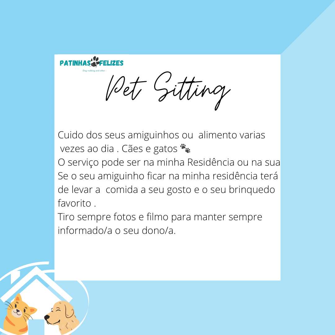 Patinhas felizes - Portimão - Katzensitter