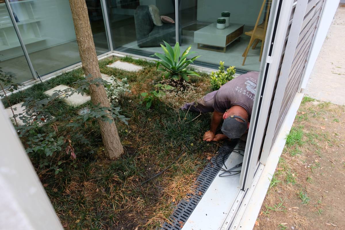 Jardins da Boavista - Lisboa - Manutenção de Sistema de Rega Gota a Gota