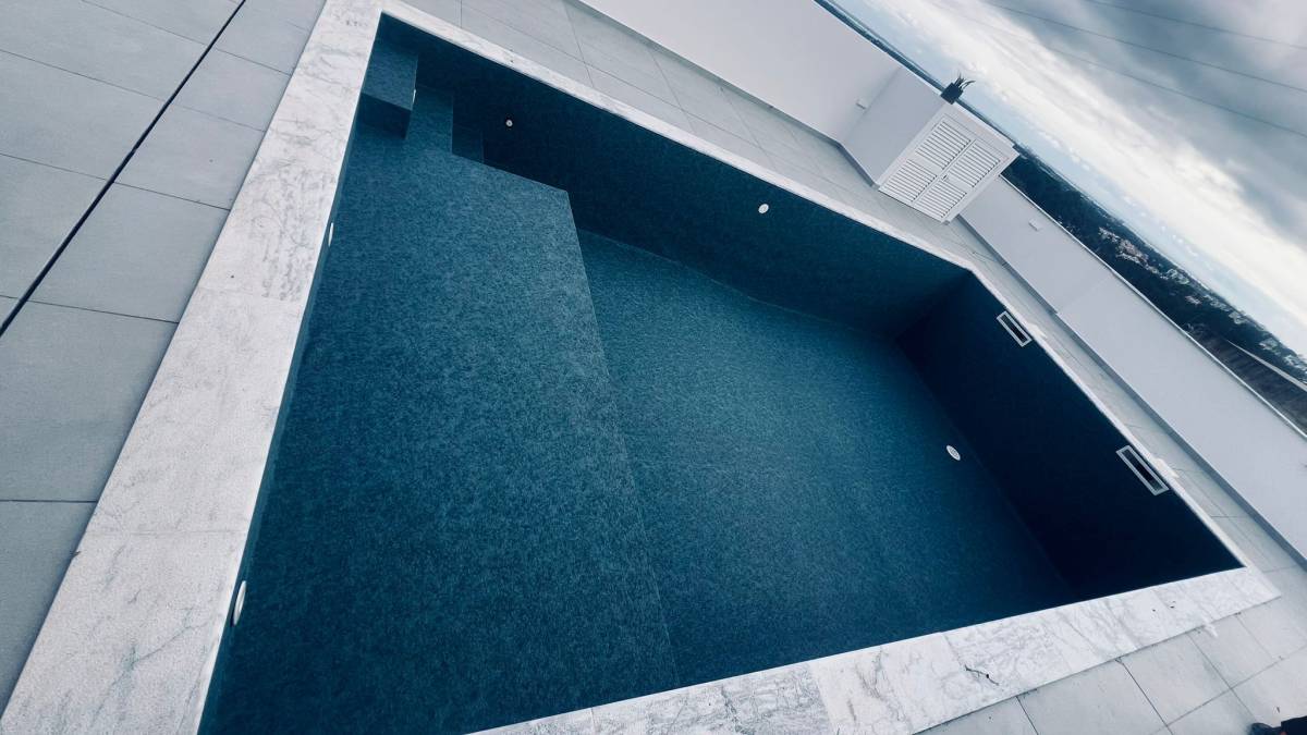 Quality Pool - Seixal - Whirlpool und SPA-Bereich Aufbau