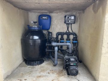 Quality Pool - Seixal - Whirlpool und SPA-Bereich Aufbau