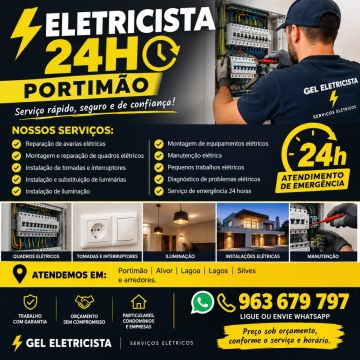 Georgenes Luis Eletricista - Portimão - Instalación de lámparas